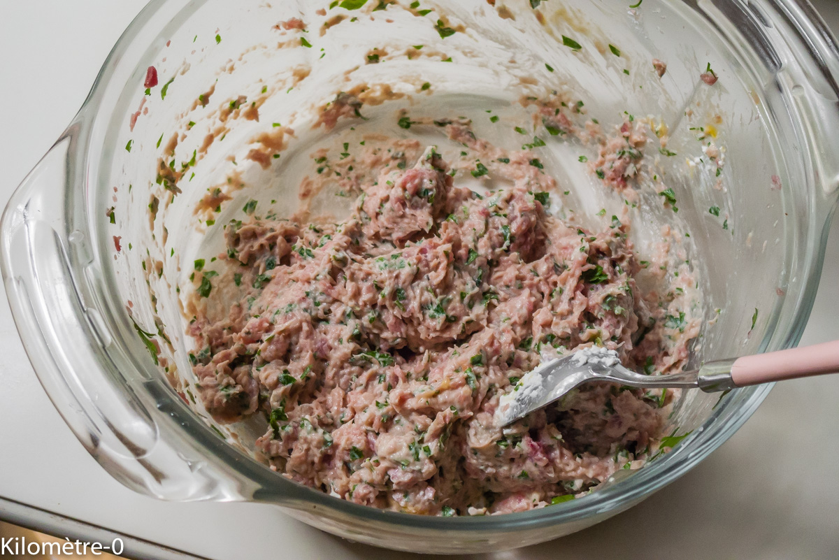 Photo de recette de tomate farcie à l'italienne, facile, rapide, léger, bio de Kilomètre-0, blog de cuisine réalisée à partir de produits locaux et issus de circuits courts
