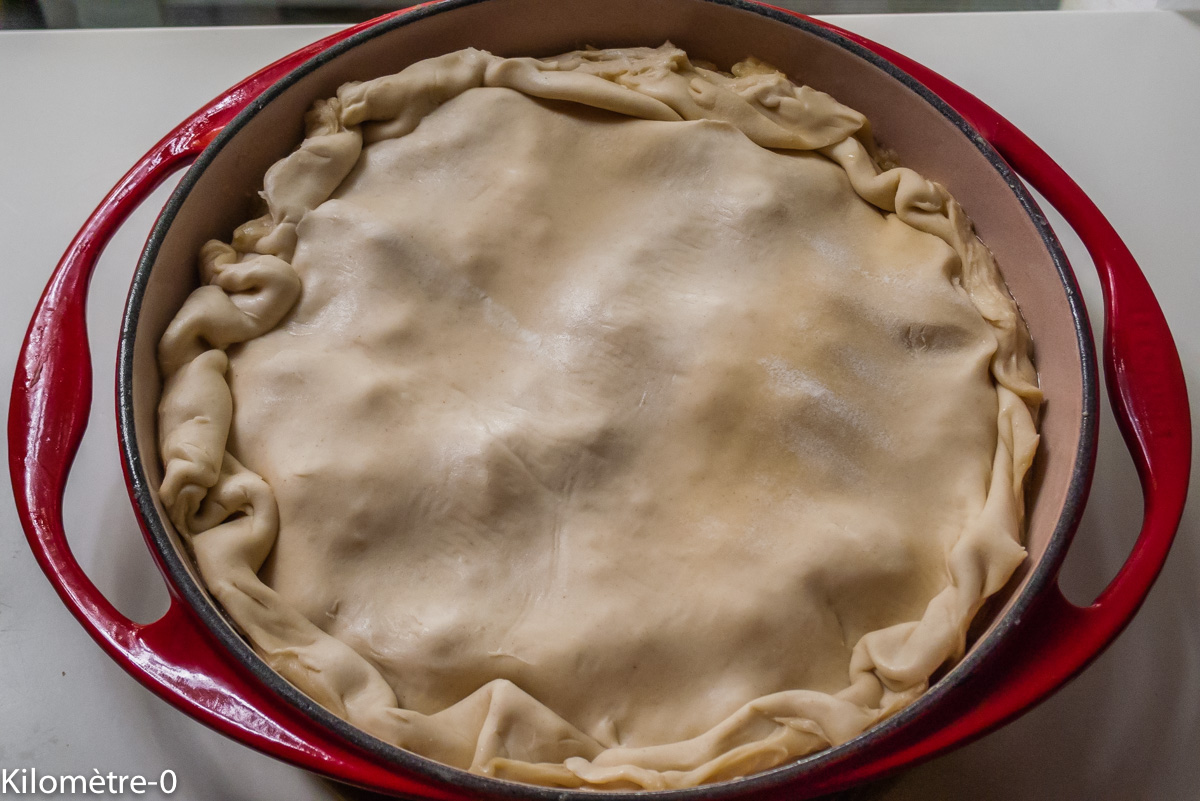 Photo de recette de tatin de coings facile, rapide et légère de Kilomètre-0, blog de cuisine réalisée à partir de produits locaux et issus de circuits courts