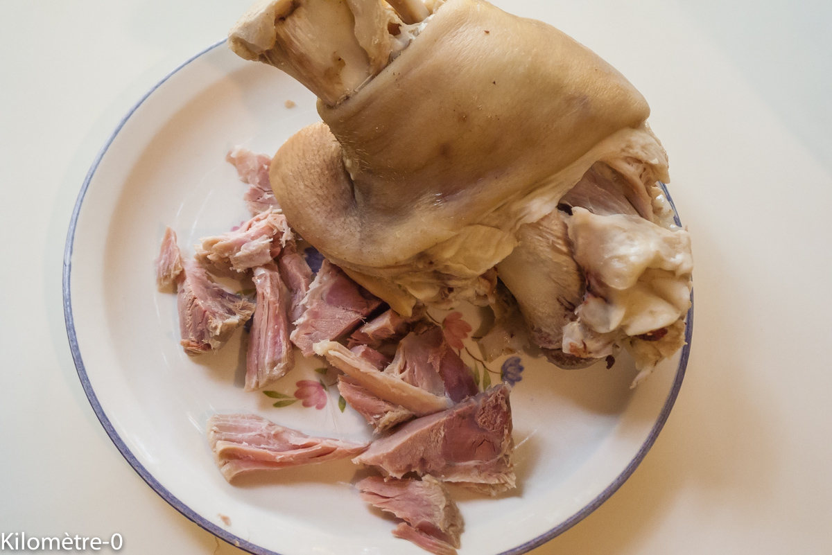 Photo de recette de jarret de porc facile, rapide, léger, économique deKilomètre-0, blog de cuisine réalisée à partir de produits locaux et issus de circuits courts