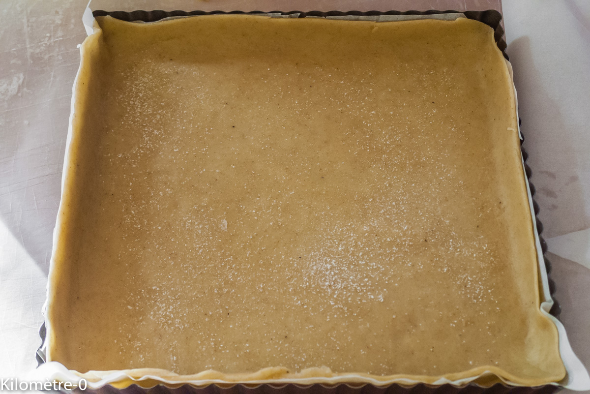 Photo de recette de tarte facile poire, léger, rapide, mascarpone, bio deKilomètre-0, blog de cuisine réalisée à partir de produits locaux et issus de circuits courts