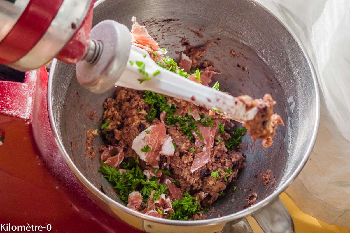 Photo de recette de sablés, apéro, cerises, jambon, facile, rapide, léger de Kilomètre-0, blog de cuisine réalisée à partir de produits locaux et issus de circuits courts