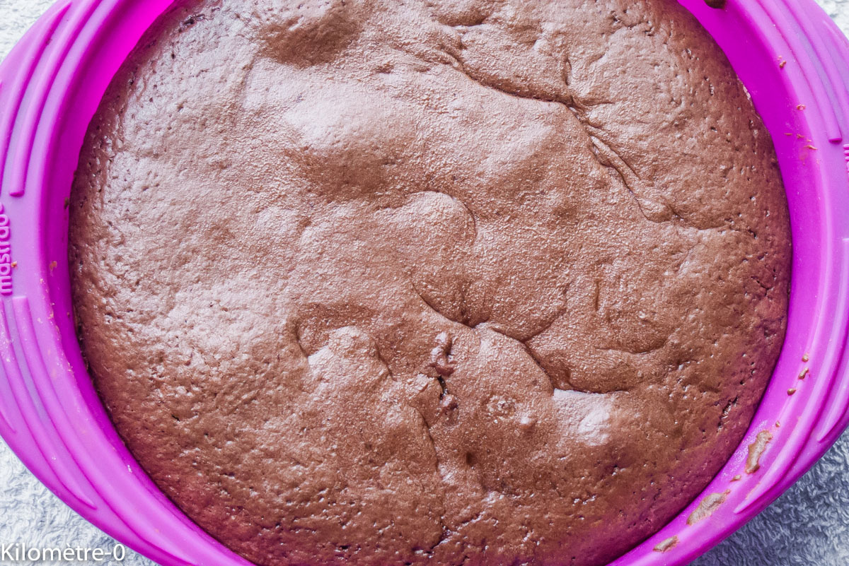 Photo de recette de fondant au chocolat, très léger, facile, rapide, Kilomètre-0, blog de cuisine réalisée à partir de produits locaux et issus de circuits courts