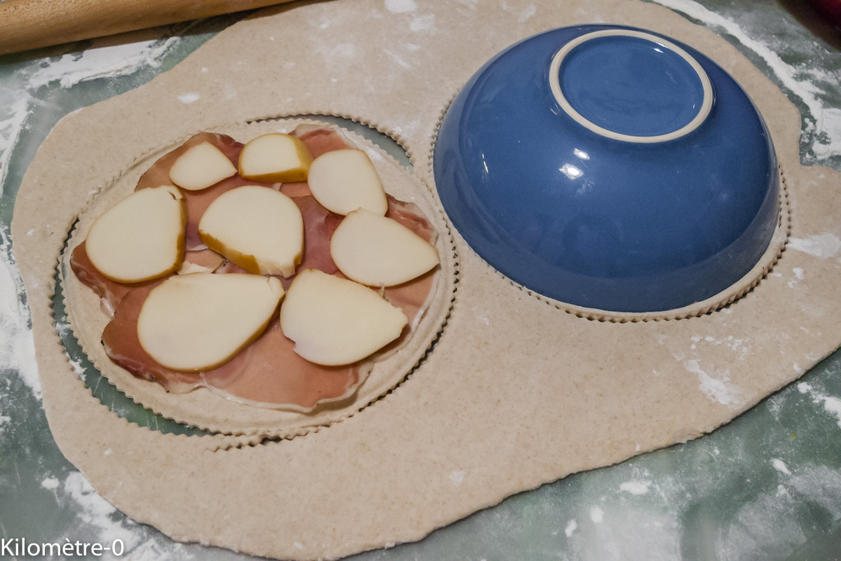 Photo de recette de gaufres, pizza de Kilomètre-0, blog de cuisine réalisée à partir de produits locaux et issus de circuits courts