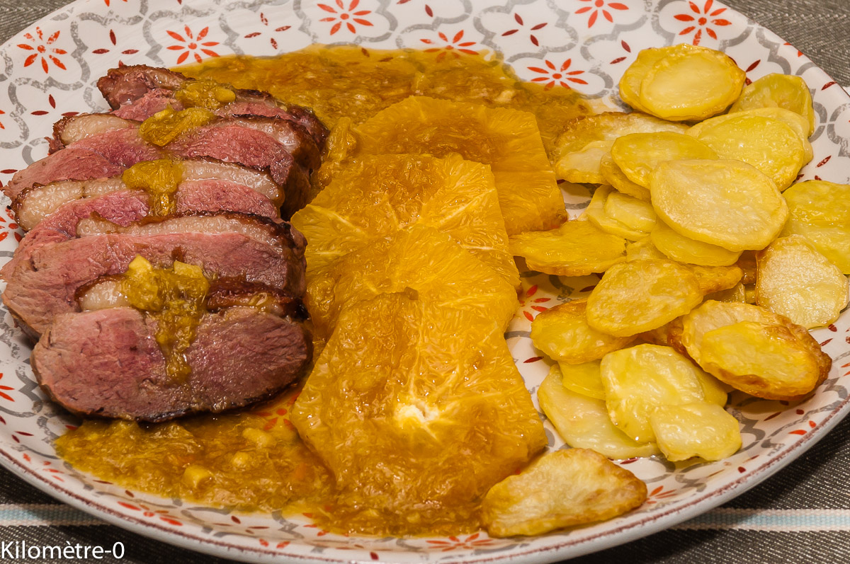 Magret De Canard A L Orange Et Au Gingembre Kilometre 0