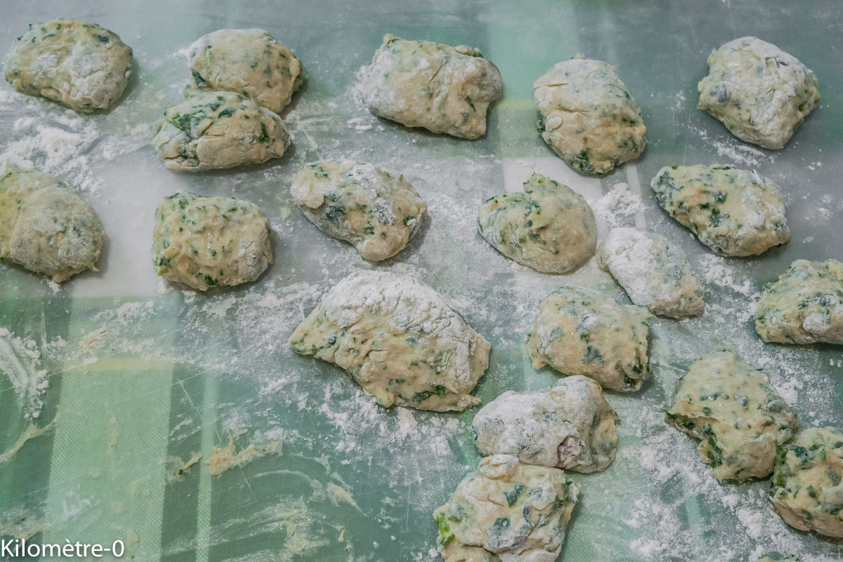 Photo de recette de gnocchi, chou kale, facile, rapide, bio de Kilomètre-0, blog de cuisine réalisée à partir de produits locaux et issus de circuits courts
