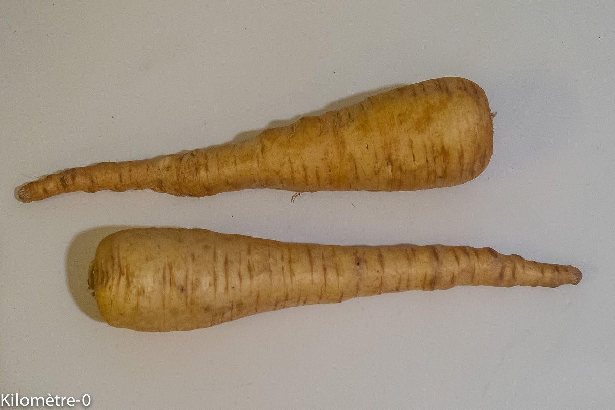 Photo de recette de panais, facile, rapide, léger, bio de Kilomètre-0, blog de cuisine réalisée à partir de produits locaux et issus de circuits courts