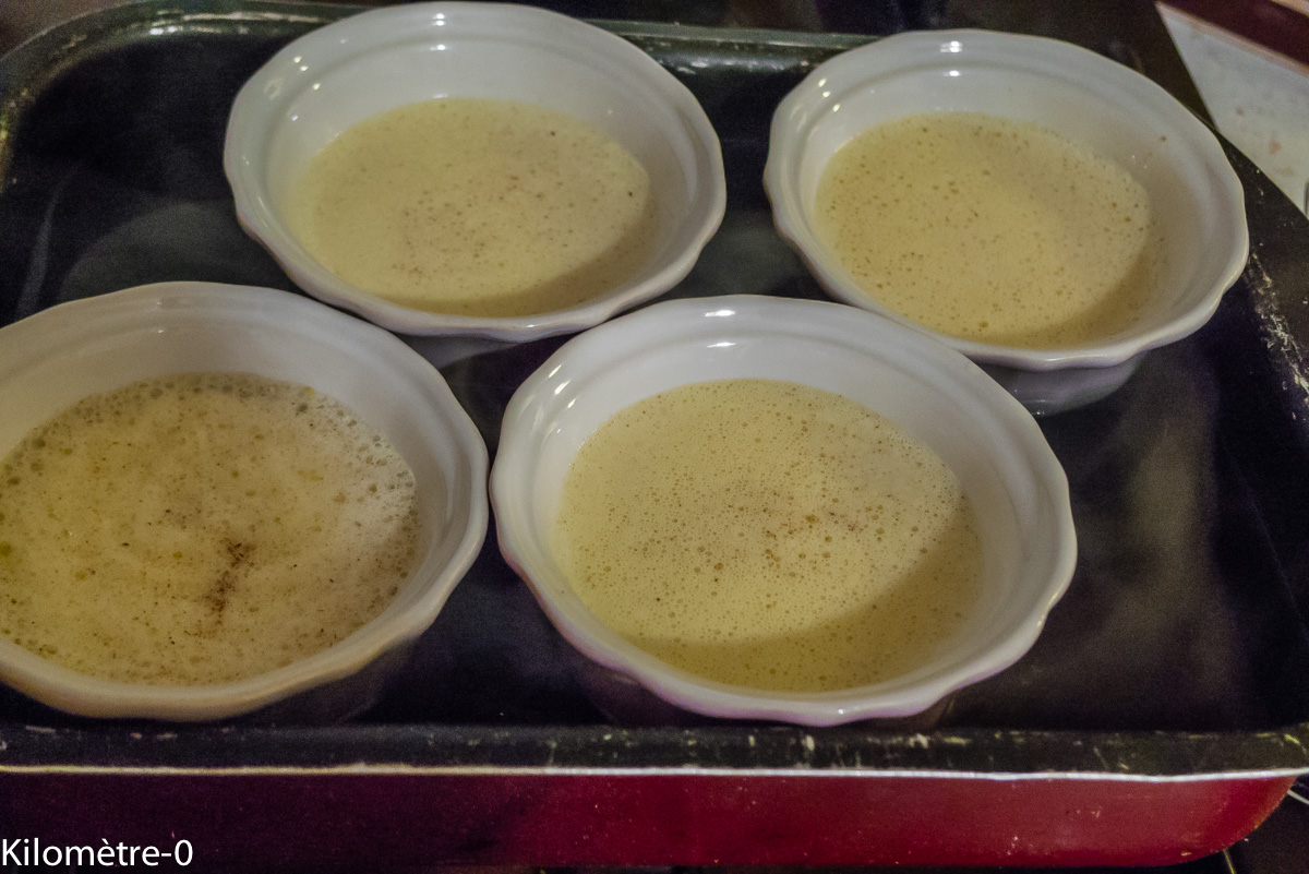 Photo de recette de crème, flan, citron, cannelle de Kilomètre-0, blog de cuisine réalisée à partir de produits locaux et issus de circuits courts