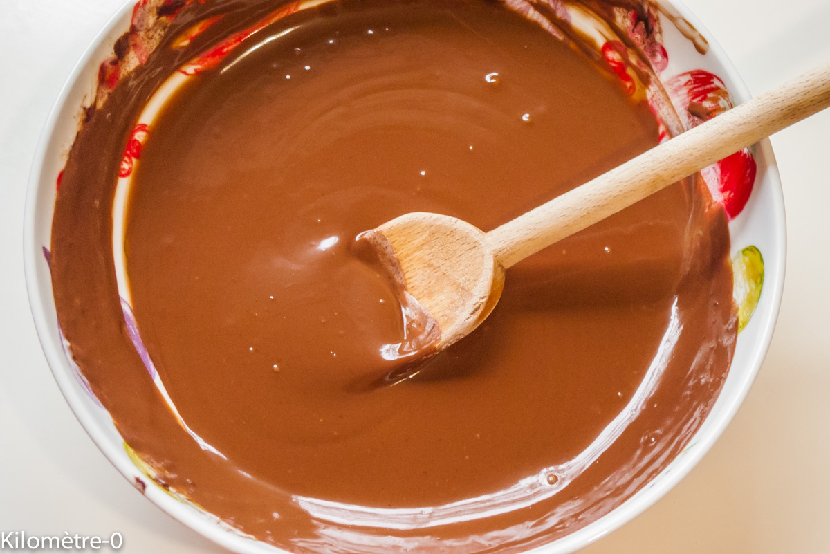 Photo de recette de ganache, maison, facile, rapide, bio de Kilomètre-0, blog de cuisine réalisée à partir de produits locaux et issus de circuits courts
