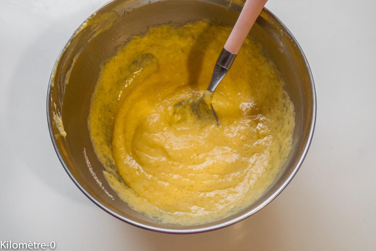 Photo de recette de crème clémentine, facile, rapide, légère, bio de Kilomètre-0, blog de cuisine réalisée à partir de produits locaux et issus de circuits courts