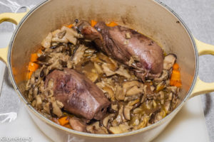 Photo de recette de sarcelle, cèpes, champignons, facile, rapide, léger de Kilomètre-0, blog de cuisine réalisée à partir de produits locaux et issus de circuits courts