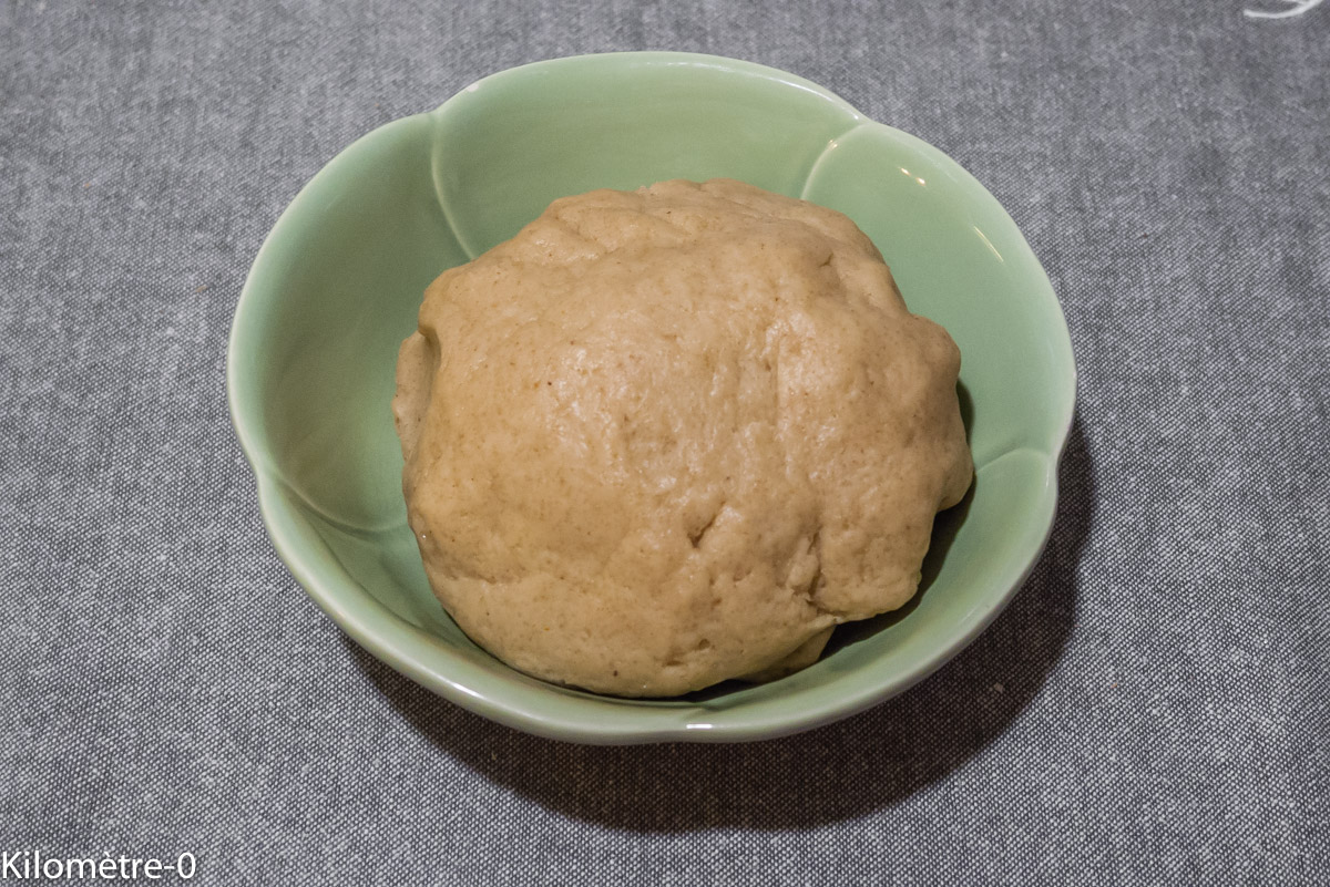 Photo de recette de pâte à tarte cannelle facile de Kilomètre-0, blog de cuisine réalisée à partir de produits locaux et issus de circuits courts