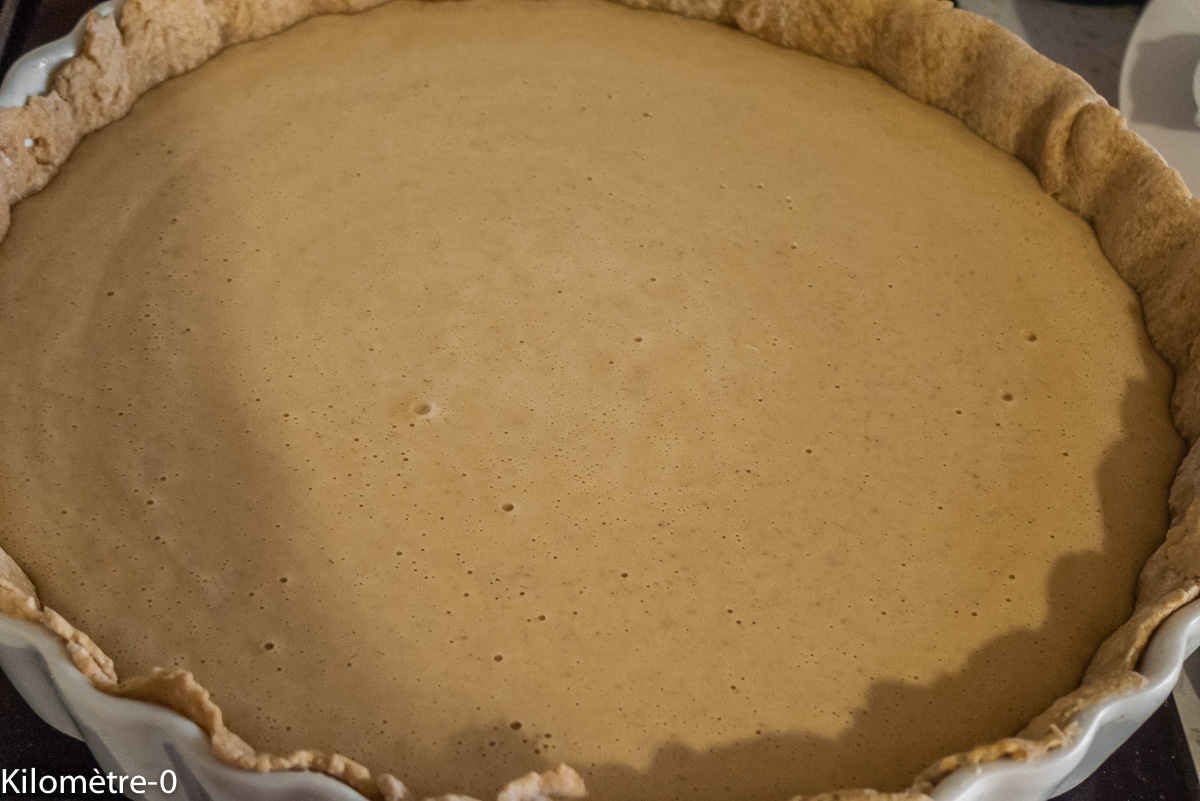 Photo de recette de pâte à tarte au café, facile, rapide, bio de Kilomètre-0, blog de cuisine réalisée à partir de produits locaux et issus de circuits courts
