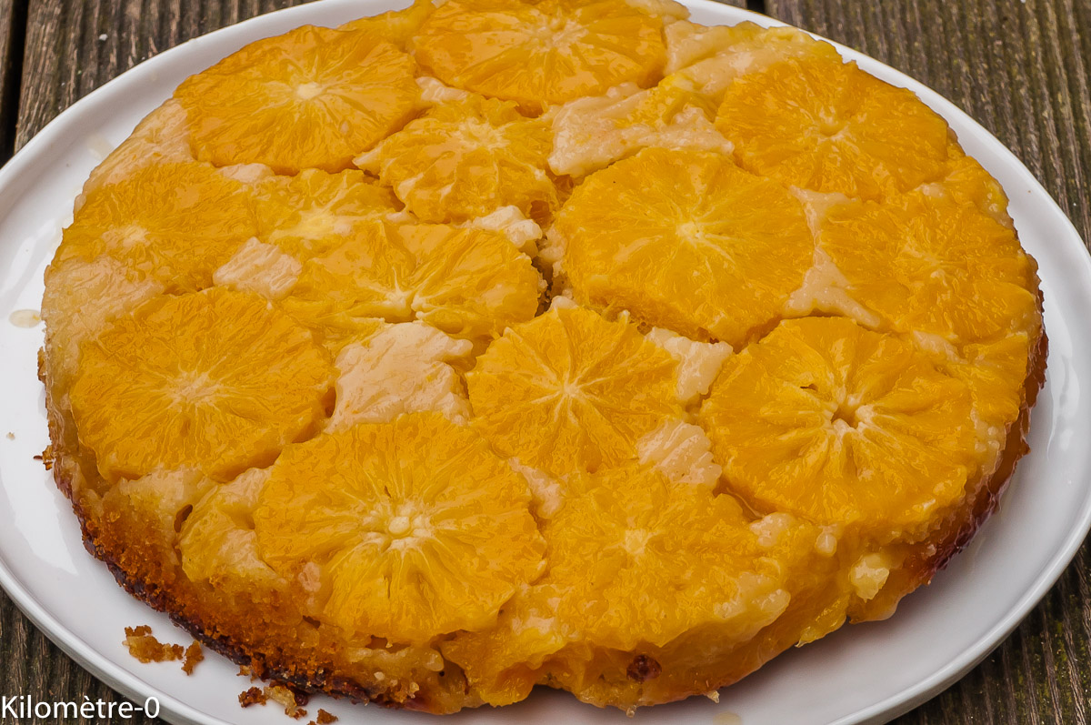 Gâteau Renversé Aux Oranges