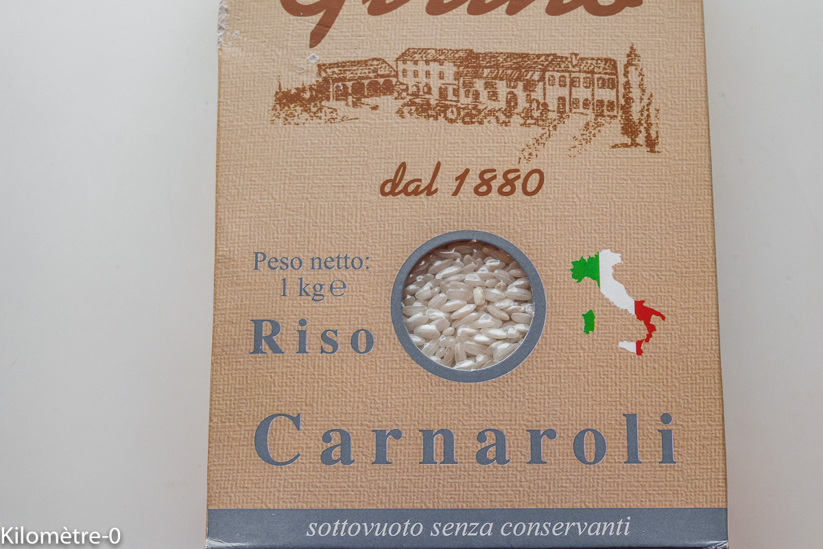 Photo de recette de riz carnaroli, riz au lait, four vapeur, Kilomètre-0, blog de cuisine réalisée à partir de produits locaux et issus de circuits courts