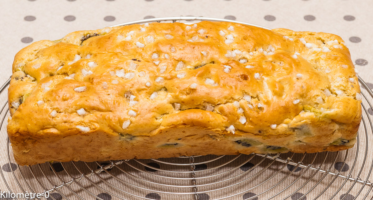 Photo de recette de brioche, kiwis, rapide, bio, légère, facile, Kilomètre-0, blog de cuisine réalisée à partir de produits locaux et issus de circuits courts