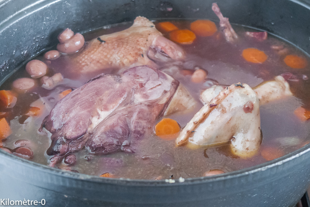 Photo de recette de coq au vin de Kilomètre-0, blog de cuisine réalisée à partir de produits locaux et issus de circuits courts