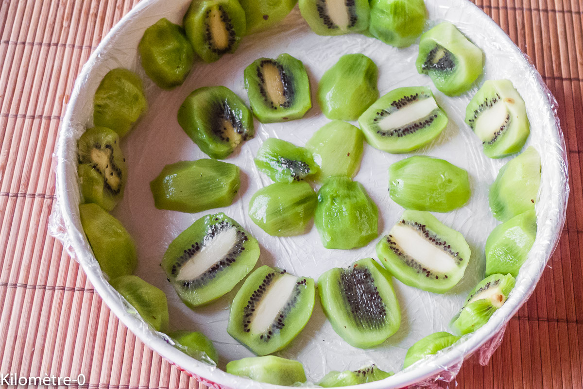 Photo de recette de kiwis, bio, facile, léger de Kilomètre-0, blog de cuisine réalisée à partir de produits locaux et issus de circuits courts