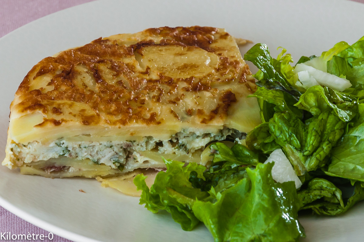 Photo de recette de gâteau, merlu, pomme de terre, facile, de Kilomètre-0, blog de cuisine réalisée à partir de produits locaux et issus de circuits courts