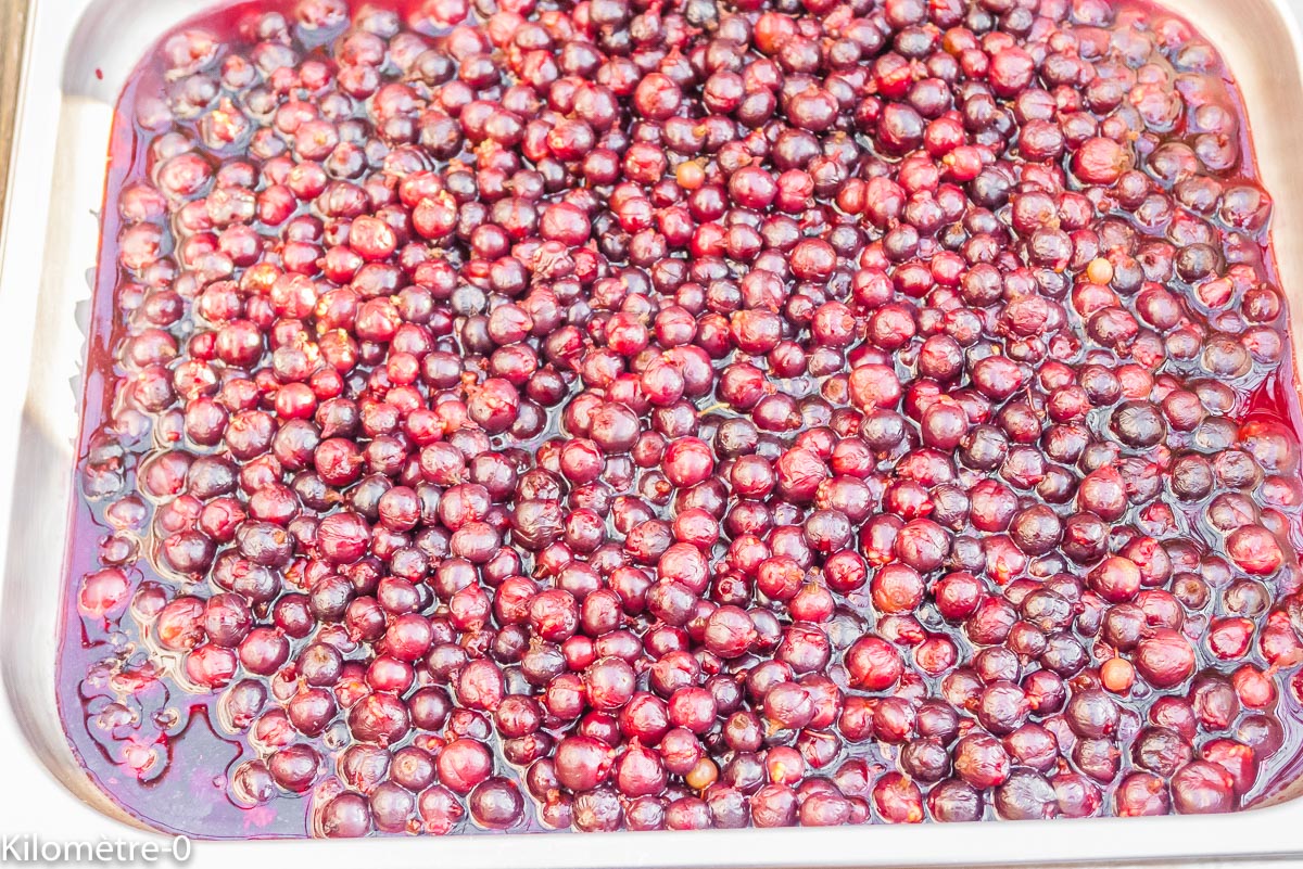 Photo de recette de cassis de Kilomètre-0, blog de cuisine réalisée à partir de produits locaux et issus de circuits courts