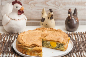Photo de recette italienne, pascale,  tourte, Pâques facile, blettes, oeufs, léger, bio, végétarien, recette pour Pâques,  de Kilomètre-0, blog de cuisine réalisée à partir de produits locaux et issus de circuits courts
