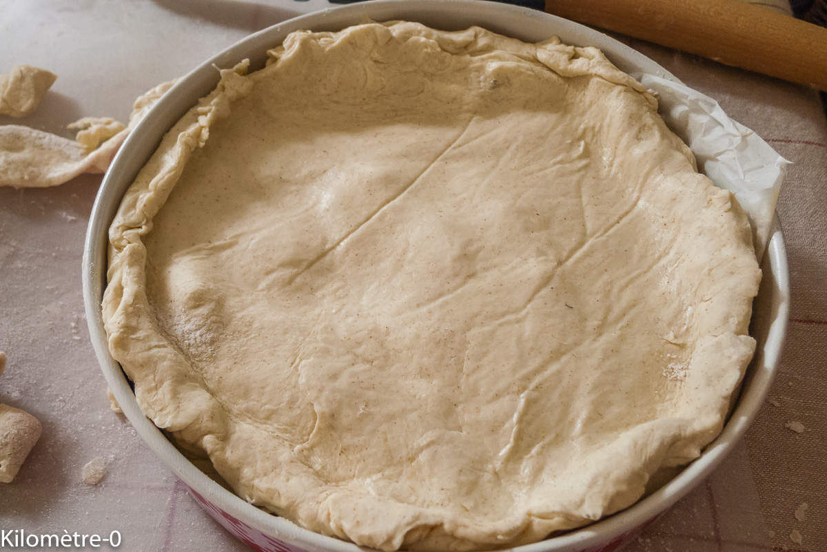 Photo de recette de tourte de Pâques, Kilomètre-0, blog de cuisine réalisée à partir de produits locaux et issus de circuits courts
