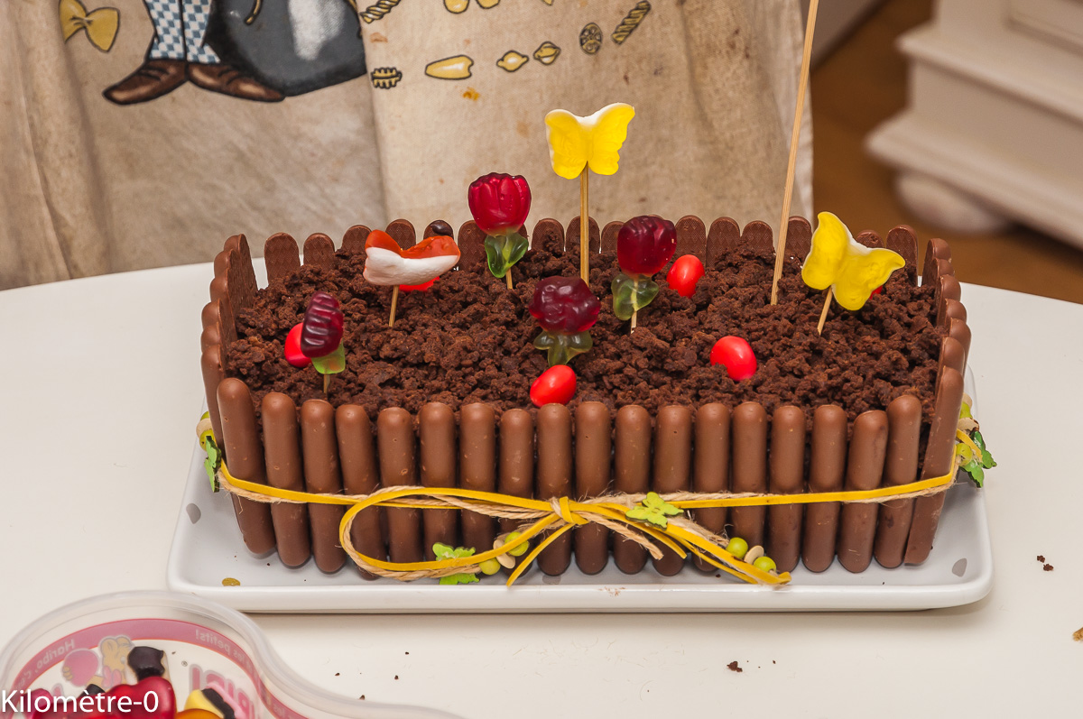Photo de recette de jardinière bonbon, chcolat, facile, légère, maison, fête, Kilomètre-0, blog de cuisine réalisée à partir de produits locaux et issus de circuits courts