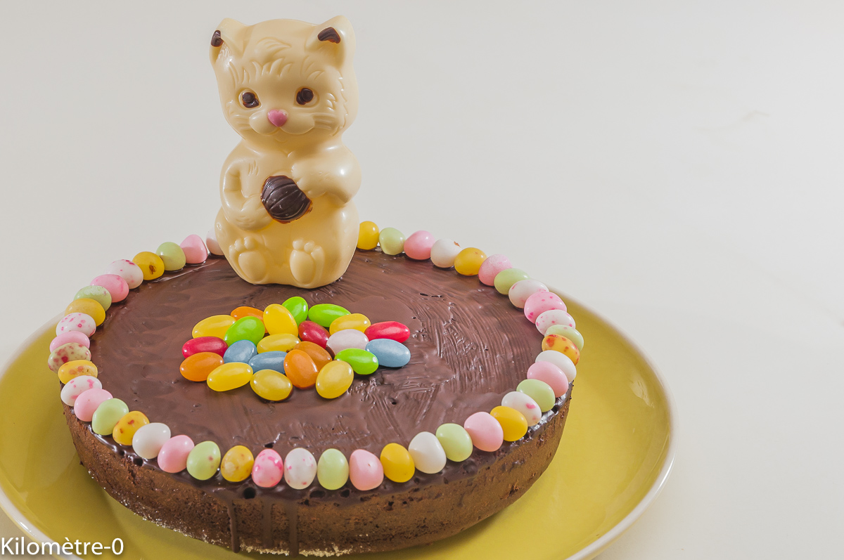 Photo de recette de fondant au chocolat, Pâques, enfant, fête, beau, facile deKilomètre-0, blog de cuisine réalisée à partir de produits locaux et issus de circuits courts