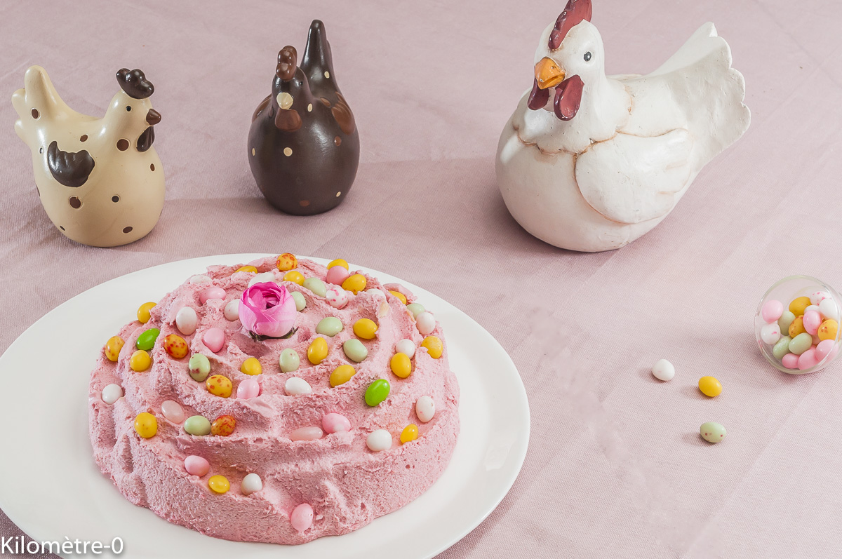 Photo de recette de mousse aux fruits rouges, Pâques, groseilles, facile, rapide, léger, fête, anniversaire de Kilomètre-0, blog de cuisine réalisée à partir de produits locaux et issus de circuits courts