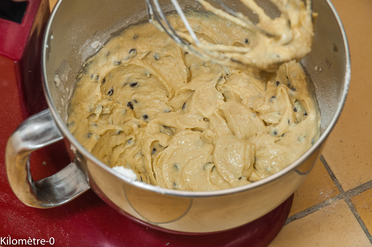 Photo de recette de cake ricotta, pépites de chocolat de Kilomètre-0, blog de cuisine réalisée à partir de produits locaux et issus de circuits courts