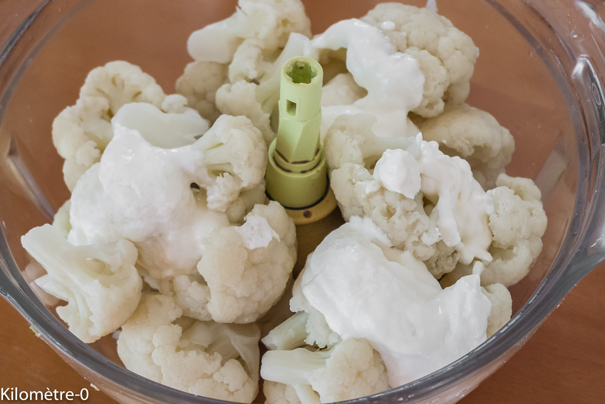 Photo de recette de chou fleur de Kilomètre-0, blog de cuisine réalisée à partir de produits locaux et issus de circuits courts