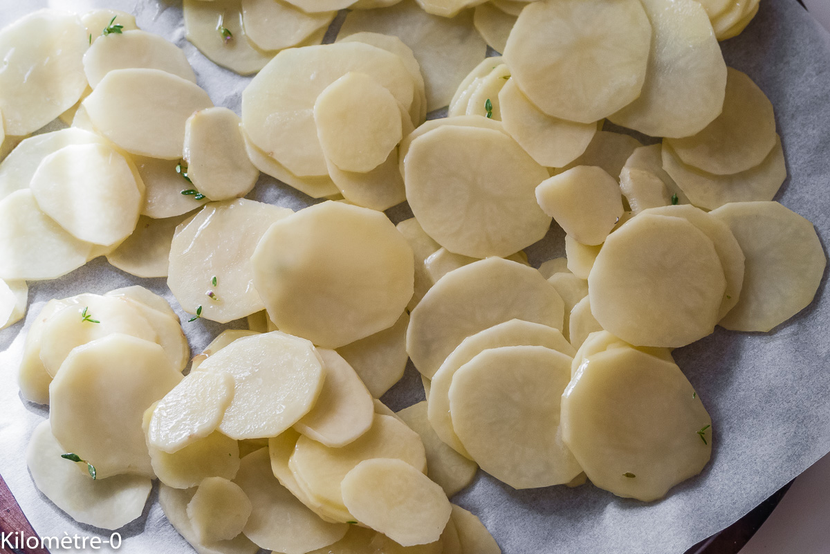 Photo de recette de pommes de terre nouvelles, four, légères, rapide, bio de Kilomètre-0, blog de cuisine réalisée à partir de produits locaux et issus de circuits courts