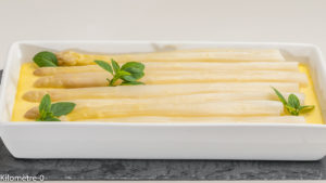 Photo de recette de flan d'asperges, bio, rapide, four vapeur,  Kilomètre-0, blog de cuisine réalisée à partir de produits locaux et issus de circuits courts