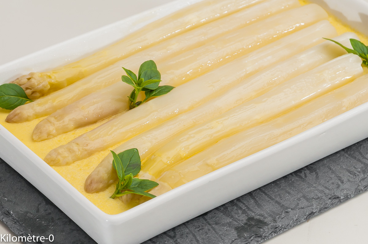 Photo de recette de flan salé, asperges, four vapeur de Kilomètre-0, blog de cuisine réalisée à partir de produits locaux et issus de circuits courts