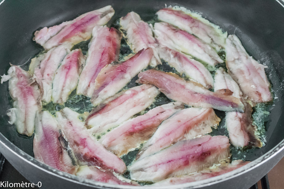 Photo de recette de sardines, facile de Kilomètre-0, blog de cuisine réalisée à partir de produits locaux et issus de circuits courts