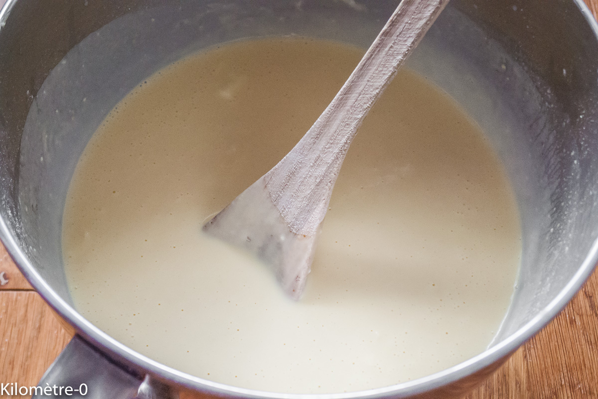 Photo de recette de pâte à pancake, facile, bio de Kilomètre-0, blog de cuisine réalisée à partir de produits locaux et issus de circuits courts
