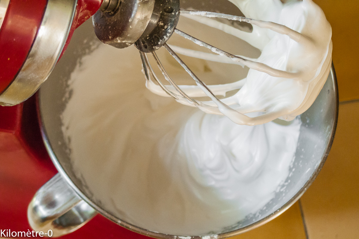 Photo de recette de meringue de Kilomètre-0, blog de cuisine réalisée à partir de produits locaux et issus de circuits courts