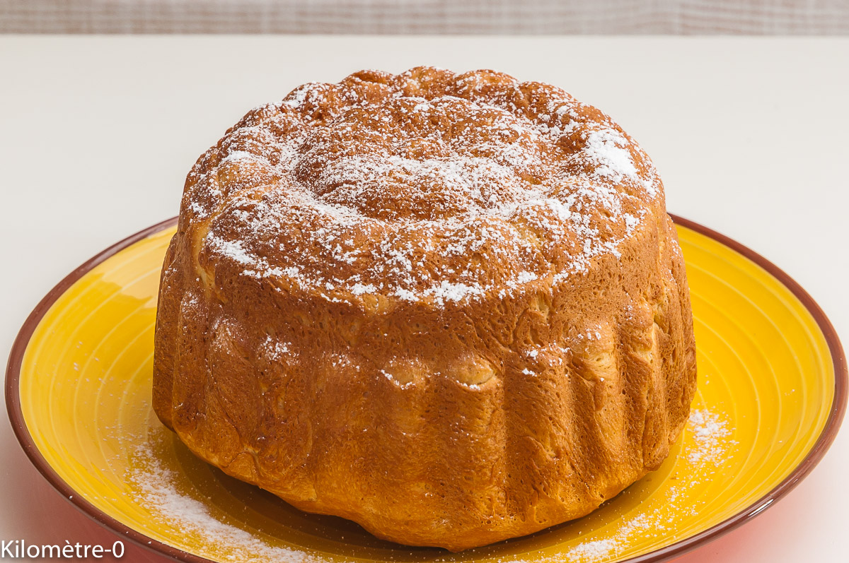 Photo de recette de brioche algérienne, bio de Kilomètre-0, blog de cuisine réalisée à partir de produits locaux et issus de circuits courts