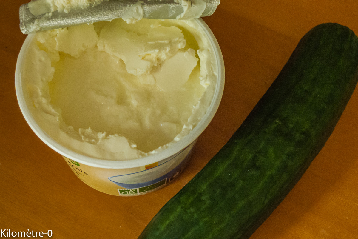 Photo de recette de concombre, bio, facile, léger, rapide de Kilomètre-0, blog de cuisine réalisée à partir de produits locaux et issus de circuits courts