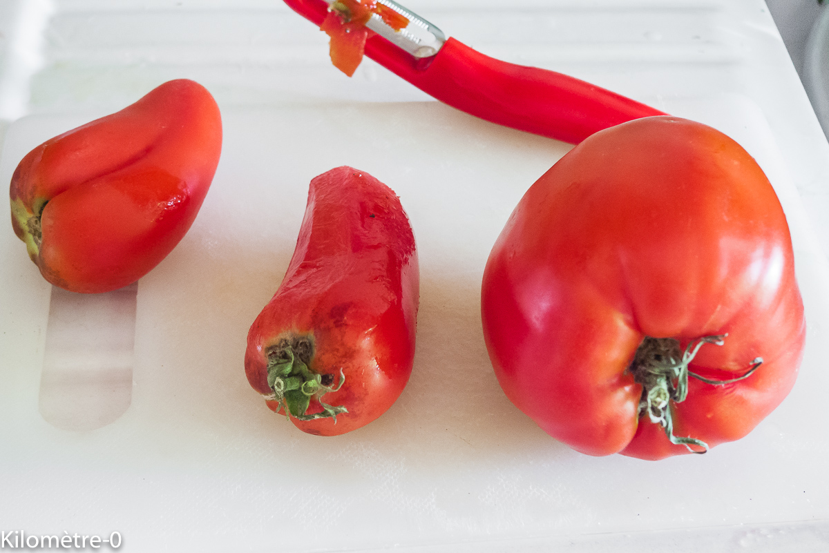Photo de recette de tomate, cornue des Andes, bio, Kilomètre-0, blog de cuisine réalisée à partir de produits locaux et issus de circuits courts