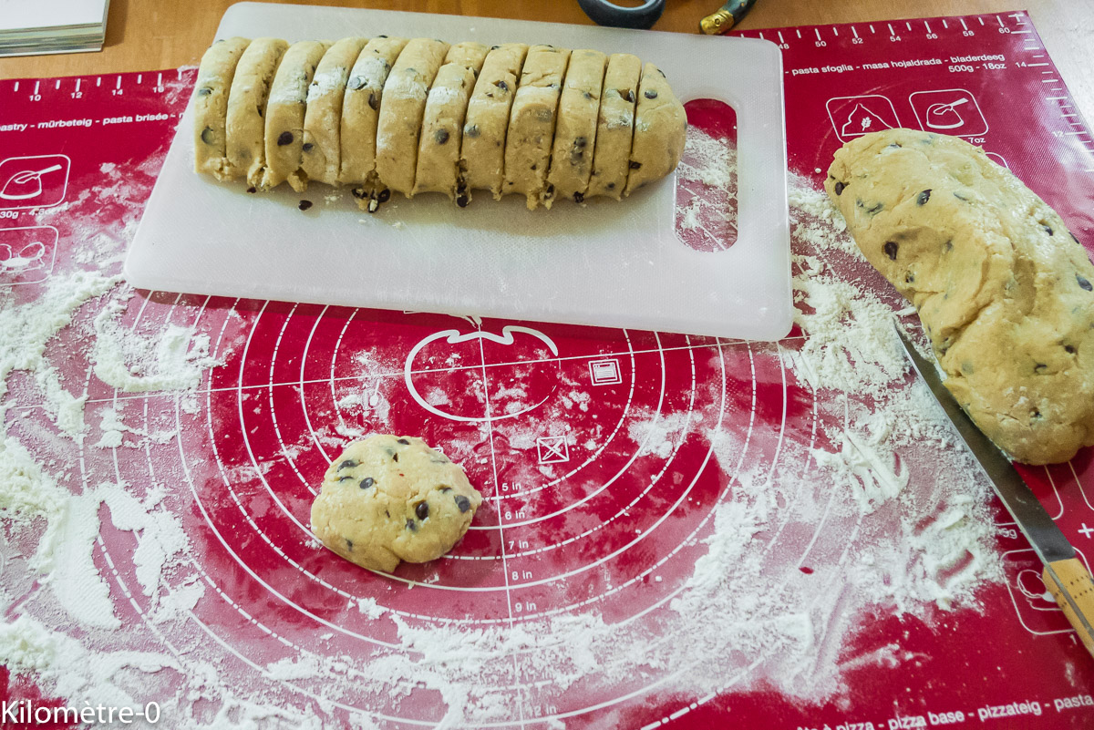 Photo de recette de cookies, facile, léger, cranberries, noix de coco de Kilomètre-0, blog de cuisine réalisée à partir de produits locaux et issus de circuits courts