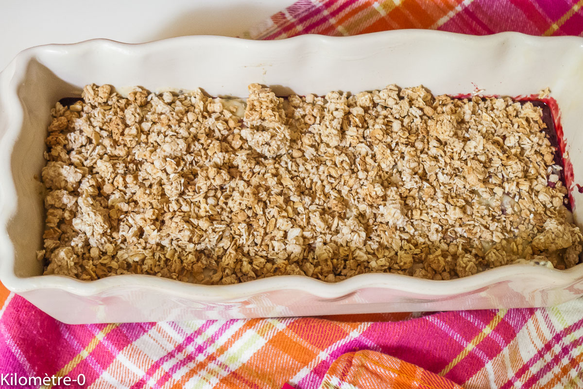 Photo de recette de gâteau du matin, facile, bio de Kilomètre-0, blog de cuisine réalisée à partir de produits locaux et issus de circuits courts