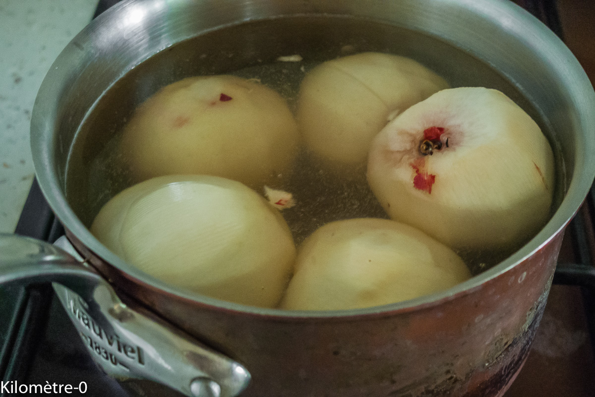 Photo de recette de nectarines de Kilomètre-0, blog de cuisine réalisée à partir de produits locaux et issus de circuits courts