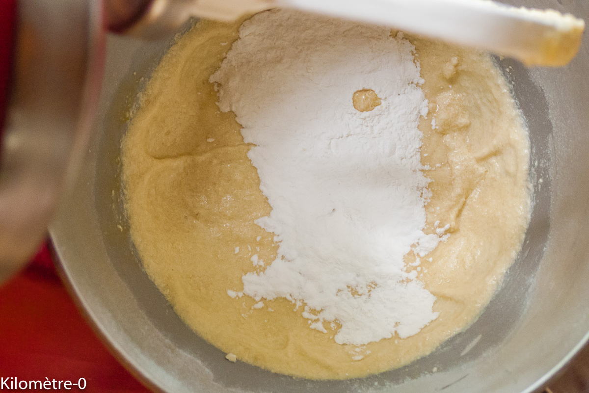 Photo de recette de gâteau nantais étape 4 de Kilomètre-0, blog de cuisine réalisée à partir de produits locaux et issus de circuits courts