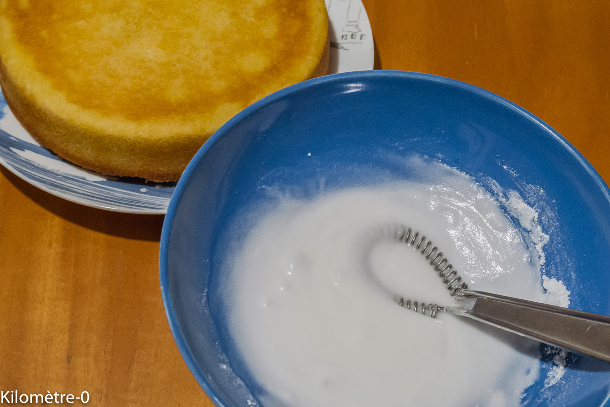 Photo de recette de gâteau nantais étape 6 de Kilomètre-0, blog de cuisine réalisée à partir de produits locaux et issus de circuits courts