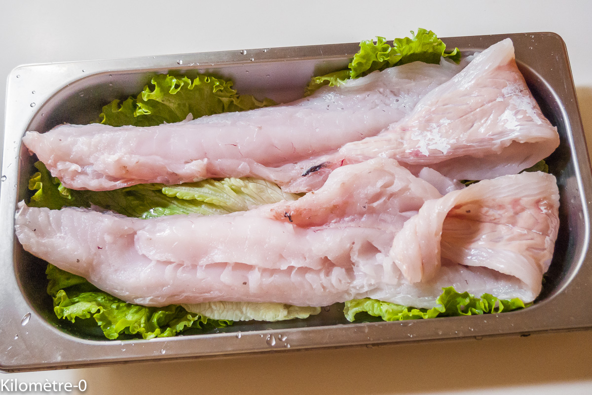 Photo de recette de merlu de Kilomètre-0, blog de cuisine réalisée à partir de produits locaux et issus de circuits courts