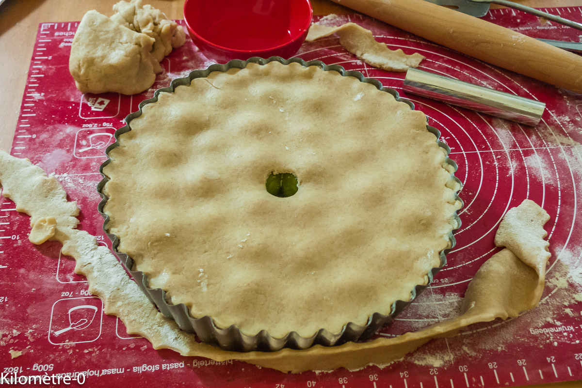 Photo de recette de pâté de prunes angevin, Kilomètre-0, blog de cuisine réalisée à partir de produits locaux et issus de circuits courts