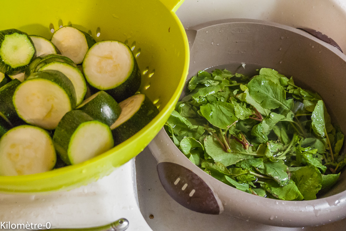 Photo de recette de légumes bio de Kilomètre-0, blog de cuisine réalisée à partir de produits locaux et issus de circuits courts