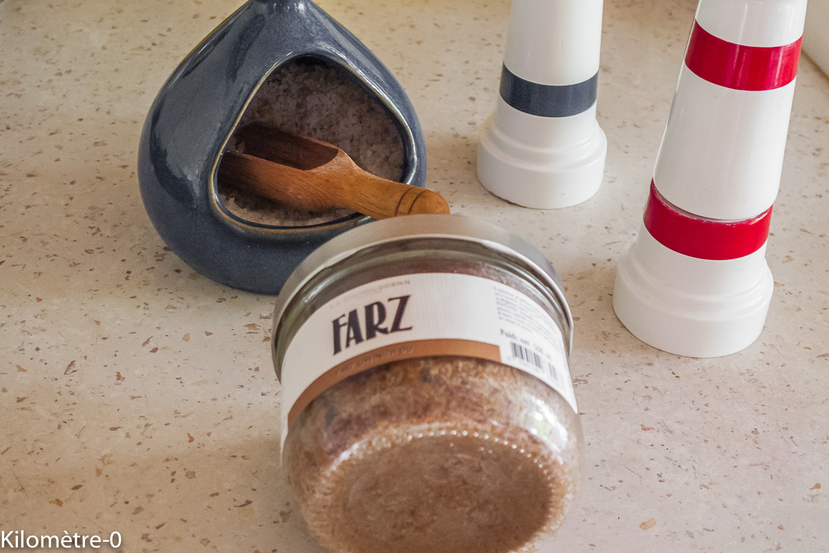 Photo de recette de farz de la Chikolodenn, andouille, pomme de Kilomètre-0, blog de cuisine réalisée à partir de produits locaux et issus de circuits courts