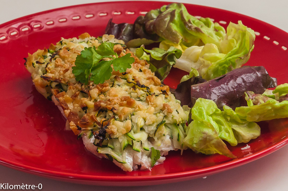 Photo de recette de gratin de merlu, léger, facile, courgette, de Kilomètre-0, blog de cuisine réalisée à partir de produits locaux et issus de circuits courts