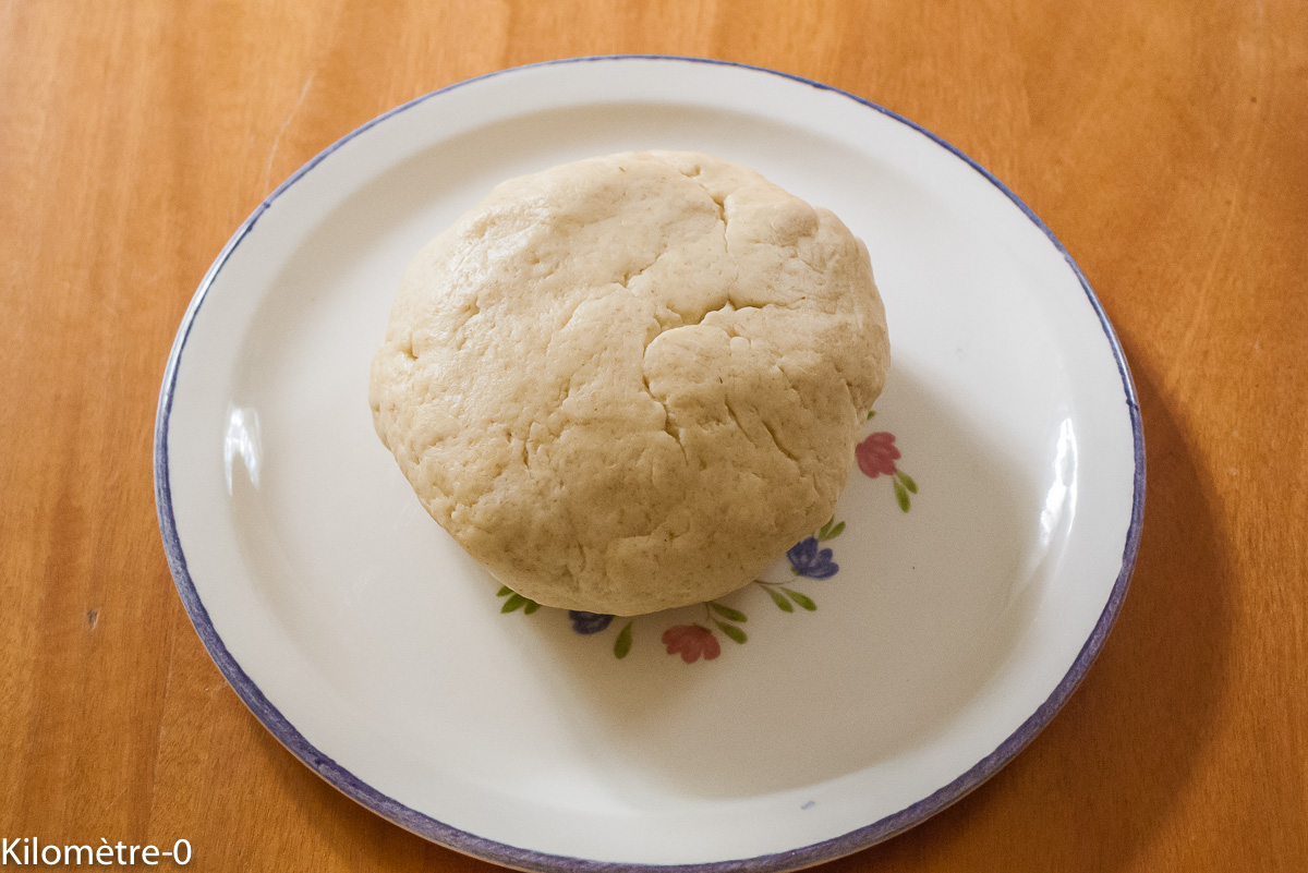 Photo de recette de pâte brisée croustillante de Kilomètre-0, blog de cuisine réalisée à partir de produits locaux et issus de circuits courts